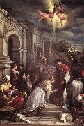 BASSANO, Jacopo St Valentine Baptizing St Lucilla  fgh china oil painting reproduction